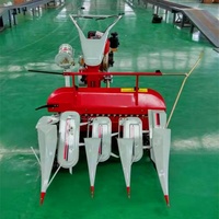 Moissonneuses-lieuses portatives Haoming pour riz et blé – Machines de coupe et de ligature pour riz et blé