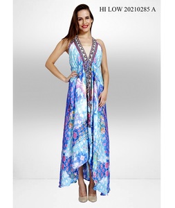 Vestidos informales elegantes para mujer, material de algodón de moda con escote asimétrico, ideal para trajes diarios cómodos, moda de fiesta - Product Image 6