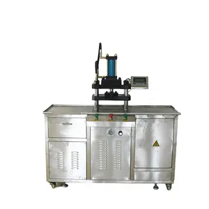 Semi Automatic Powder Pressing Hydraulic Wet Machine Eyeshadow Compacting Cosmetic Eyeshadow Compact Powder Compress Machine