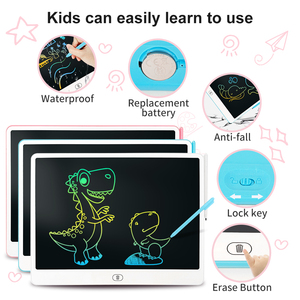 <span class=keywords><strong>Tablette</strong></span> d'écriture LCD 16 pouces, planche à <span class=keywords><strong>dessin</strong></span> numérique, bloc-notes effaçable, <span class=keywords><strong>tablette</strong></span> d'écriture électronique portable pour enfants et bureau - Product Image 3