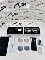 Lunettes Intelligentes AIMB-G2 avec Caméra et Connectivité BT Sans Fil, Lunettes Intelligentes G2 avec Caméra 4K 2025 AI, Lunettes Intelligentes BT G2 G1 PK M01 PRO