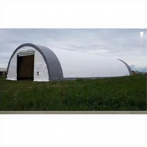 408020R Tente de stockage industrielle à grand dôme à usage intensif Couvre-voiture en acier galvanisé à haute résistance Design sportif avec excellent - Product Image 1