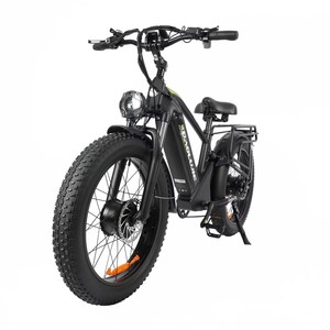 Vélo de Montagne Électrique Classique WindChaser 48V2000W - Modèle Portable pour Adultes - Noir Tout-Terrain - Product Image 1