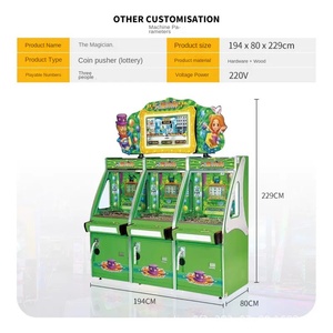 उच्च तकनीक वाणिज्यिक बड़े मनोरंजन वीडियो गेम मशीन सिटी जादूगर सिक्का-निर्माताओं से संचालित मनोरंजन - Product Image 4