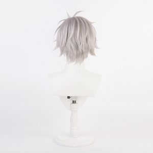 วิกผมคอสเพลย์ตัวละครนาจิสะ คาวอรุ จากอนิเมะ Evangelion รุ่น Ainizi ยาว 30 ซม. สีเงินเทา - Product Image 5