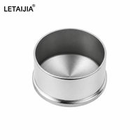 Embout de tube rond à profil bas avec insert pour balustrade d'escalier, accessoire de fermeture de tube de main courante