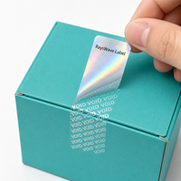 Etiquetas de Seguridad Personalizadas a Prueba de Manipulación, Etiquetas Holográficas para Embalaje, Número de Serie, Código de Barras, Protección de Marca