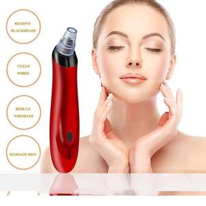 Mini aspirateur facial portable alimenté par USB, éliminateur de points noirs liquides, traitement de l'acné, extracteur de succion nasal, silicone, plastique PC - Product Image 4