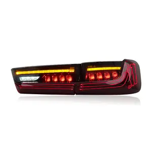 SJC Auto Car Lights Tail Lights For BMW M3 G20 G80 CSL LED 2020-2023 Taillight Assembly New Upgrade 3 Series CSL Rear Taillamps