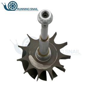 Rueda de turbina <span class=keywords><strong>Turbo</strong></span> <span class=keywords><strong>RHB6</strong></span> RHB6A NB190027 NE190022 para I suzu Hitachi JCB JS110 JS130 4BD1-T 89441832004 6T-575 - Product Image 5