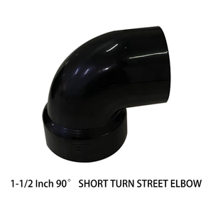 Accessori da Cucina, Raccordi per <span class=keywords><strong>Tubi</strong></span> in ABS su Misura, Gomito a 90 Gradi Corto, Raccordi per <span class=keywords><strong>Tubi</strong></span> in ABS - Product Image 2