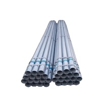 Tuyau en acier galvanisé à chaud ASTM A795 Grade B ERW Schedule 40 pour système de sprinklers de protection incendie