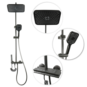 Usine <span class=keywords><strong>Piano</strong></span> ensemble <span class=keywords><strong>de</strong></span> douche système robinets mélangeurs et robinets eau chaude froide Thermostat ensemble <span class=keywords><strong>de</strong></span> douche Valve laiton ensemble <span class=keywords><strong>de</strong></span> robinet <span class=keywords><strong>de</strong></span> douche - Product Image 1