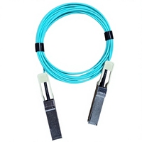 Cable Óptico Activo (AOC) QSFP28 de 100G Personalizable con Varias Opciones de Longitud, Compatible con InfiniBand EDR y Garantía de 3 Años