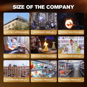 Jarrón de Cristal Elegante, Moderno y de Lujo, Hecho a Mano, Personalizable, para Flores, Decoración del Hogar, Sala de Estar - Product Image 4