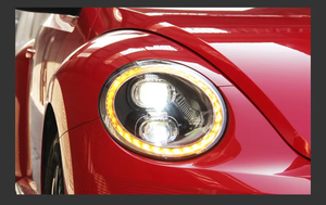 Faros Delanteros LED para VW Beetle 2013 2014 2015 2016 2017 2018 2019, Luces Altas y Bajas, Faros Antiniebla, Conjunto de Faros Delanteros - Product Image 2