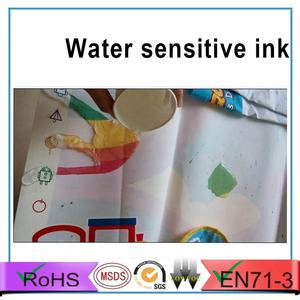 Encre d'impression sérigraphique sensible à l'eau, hydrochrome blanc à transparent pour vêtements d'enfants, tissu, papier, jouets - Product Image 2