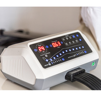 Dispositif de compression pneumatique de drainage lymphatique médical de soins sains machine IPC 12 chambres