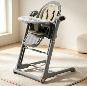 Chaise haute polyvalente <span class=keywords><strong>pour</strong></span> bébé, berceau à bascule, 5 niveaux de balancement, fonction musicale <span class=keywords><strong>pour</strong></span> bébé<span class=keywords><strong>s</strong></span> de 0 à 36 mois - Product Image 1
