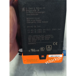 Relais de sécurité d'arrêt d'urgence Dold BD5935.52/61 24VDC 0058870 BD5935 Safemaster d'occasion - Product Image 4