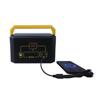 Système d'éclairage solaire d'urgence pour la maison avec fonction de charge continue, utilisation en extérieur, indice de protection IP65, 72W