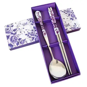 Custom spoon knife fork kitchen utensils paper packaging boxes