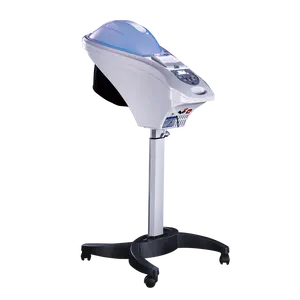 Máquina de evaporação vertical profissional, salão de beleza usa ozônio micro-neblina cabelo spa máquina de vapor