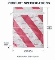 Sac étanche en EVA écologique, pochette réutilisable à cordon pour maillots de bain et combinaisons de plongée, rangement de voyage
