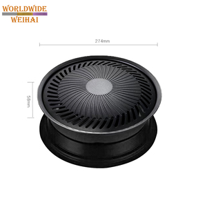 Açık kamp maceralarında kızartma tavası ile kullanım için toz boyalı bütan gazı gaz sobası - Product Image 6