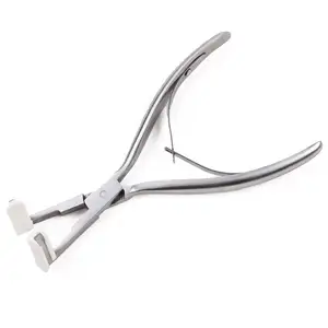 Wholesale Professional Flat Surface Tape Sealing Hair Extension stainless steel Pliers Tool For Human Hair Extension