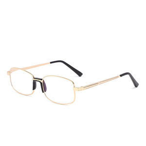 Lunettes de lecture anti-lumière bleue, verres en résine, ultra légères, unisexes, pour personnes d'âge moyen et âgées - Product Image 5