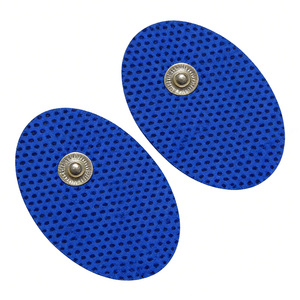 Elektroda Oval <span class=keywords><strong>TENS</strong></span> yang Baik Mengikat, Dapat Digunakan Kembali, untuk Unit <span class=keywords><strong>TENS</strong></span>, Bantuan Pereda Nyeri dan Pijat - Product Image 1
