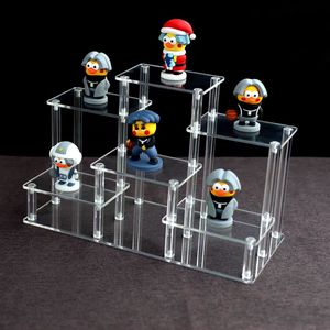Acrylic Transparent Display Stand Multi Layer Figurine Storage Desktop Organizer For Anime Collectibles - Product Image 2