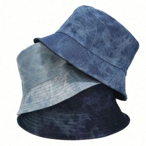 Unisex Fashion Denim Bucket Hat New Wear Edge 100% Cotton Auto-targeted for Adults Kids for Beach Fisherman Automotive - Product Image 5