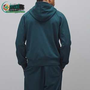 Sudadera con Capucha y Cremallera para Hombre, de Felpa, Manga Larga, Informal, Suave y Cómoda, Estilo Urbano - Product Image 2
