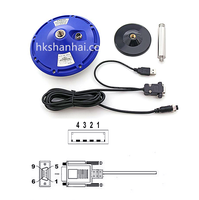 Récepteur GPS BS-7953DU avec antenne à base magnétique, port série DB9, alimentation USB RS232, antennes GNSS GPS, excellent récepteur
