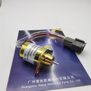 Électrovanne d'arrêt 12V YM119233-77932 YM119233-77931 1503ES-12S5SUC12S pour pièces de rechange moteur 4TNV94 - Product Image 1