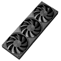 Ventilateur de refroidissement de boîtier CPU ARGB 120 mm avec PWM 4 broches, silencieux, 2200-10 000 tr/min, roulement à billes, cadre en plastique inclus
