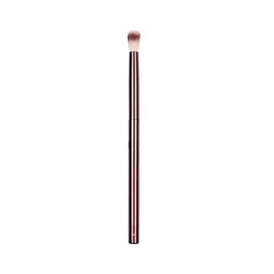 Factory Direct Long Handle Metal Cosmetic Brush Single Brown Eye Crease Shadow Glitter Concealer Detail Lip Makeup Brush