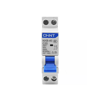 Mini-Disjoncteur NXB-40 1P+N DPN 6A 10A 16A 20A 25A 32A 40A Chint NXB-40 MCB