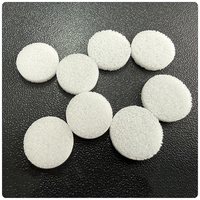 Disque poreux en polypropylène PE HDPE PTFE, filtre à air en plastique pour batterie, filtration de gaz et de liquides OEM en PP fritté, 0,2 à 200 microns
