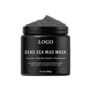 Máscara de Lama do Mar Morto Bliw Private Label Herbal para Limpeza Profunda, Hidratação, Anti-Acne, Minimização de Poros e Remoção de Cravos para Rosto e Corpo - Product Image 1