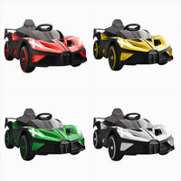 Voiture électrique à batterie pour enfants, 4 roues, jouet à bascule, pour garçons et filles de 2 à 7 ans, intérieur/extérieur, directement de l'usine