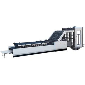 [JT-YB1450E] Machine automatique de plastification de flûte de papier de carte Machine de stratification de flûte semi-automatique pour Bevera