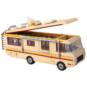 PANDAS Set di Blocchi da Costruzione 968 Pezzi OEM&ODM, Popolare Modello 'Bad Bus' di Walter White, Giocattolo Costruibile per Tutte le Età - Product Image 4