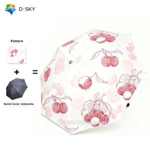 <span class=keywords><strong>Parapluie</strong></span> pliant automatique à 8 baleines, noir, résistant au vent et à la pluie, solide et portable pour hommes et femmes voyageurs - Product Image 1