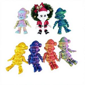 Adornos Navideños de Plástico de Santa Claus, Accesorios Creativos para Actividades Comunitarias, China, Beijing - Product Image 1