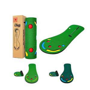 Alfombra de Práctica de Golf con Logotipo Personalizado, Tapete de Entrenamiento para Putting Green - Product Image 1