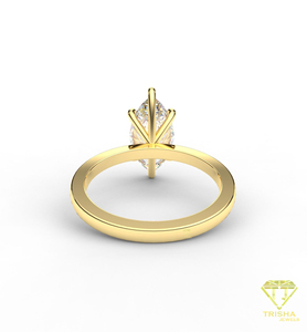 Anillo de Compromiso de Moissanita de Alta Calidad para Joyería Nupcial Elegante, Eventos de Compromiso y Momentos Especiales al Mejor Precio - Product Image 5