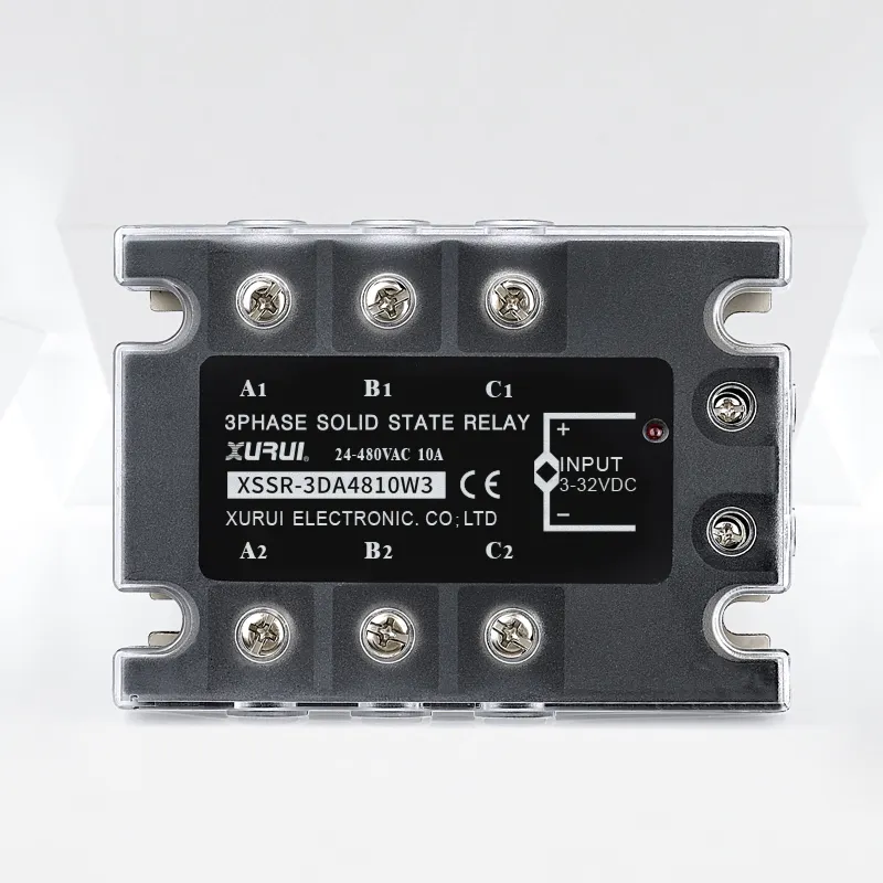 480v ac control 3 phase ssr  dc to ac three phase solid state relay